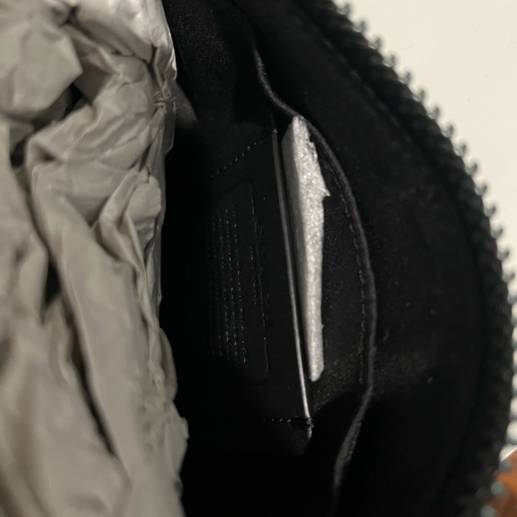 Coach Black Belt Bag with Stripes - Picture 6 of 6